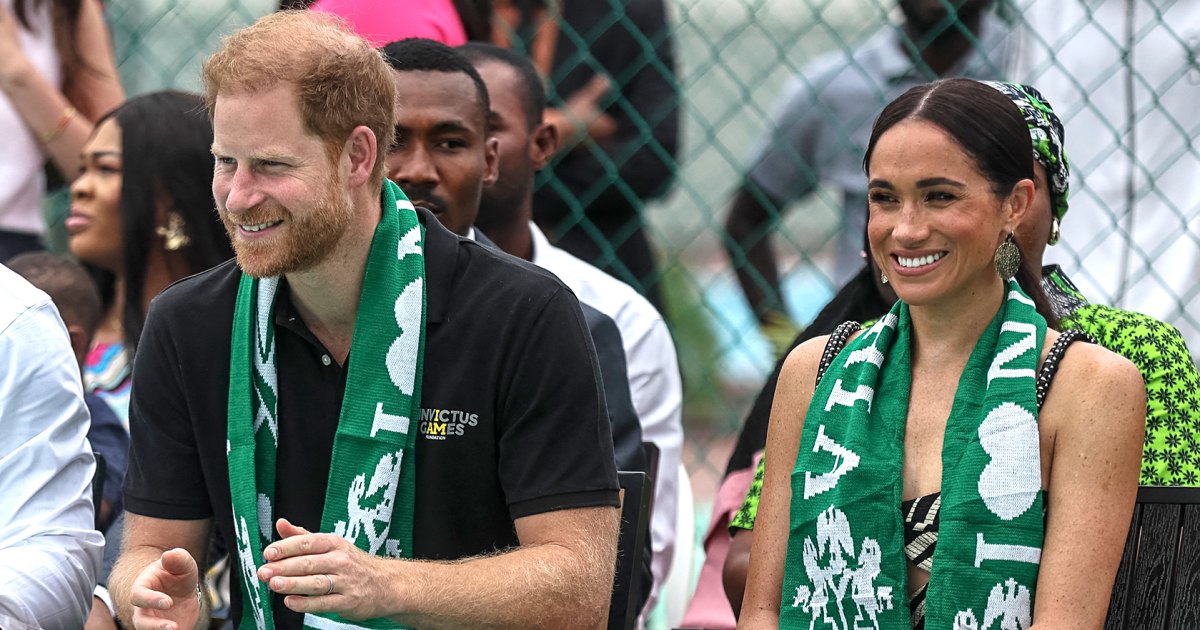 Meghan Markle Says Prince Harry Loves Volleyball in Nigeria