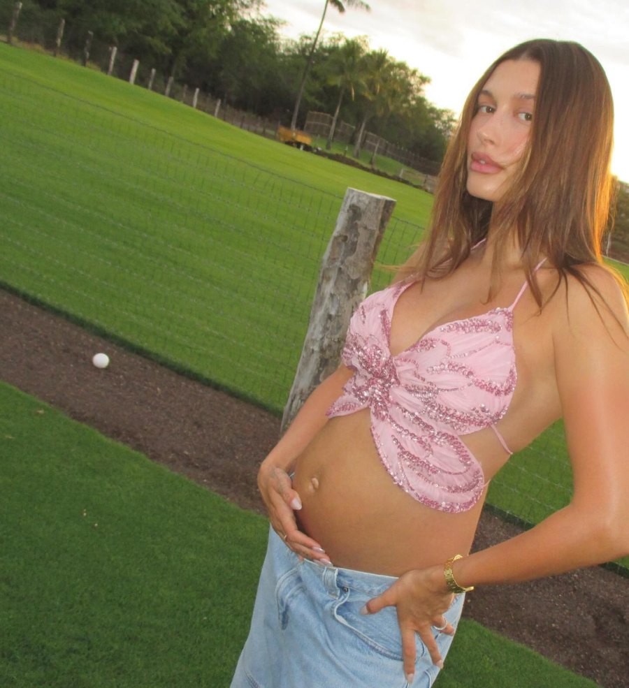 Pregnant Hailey Bieber Baby Bump Album
