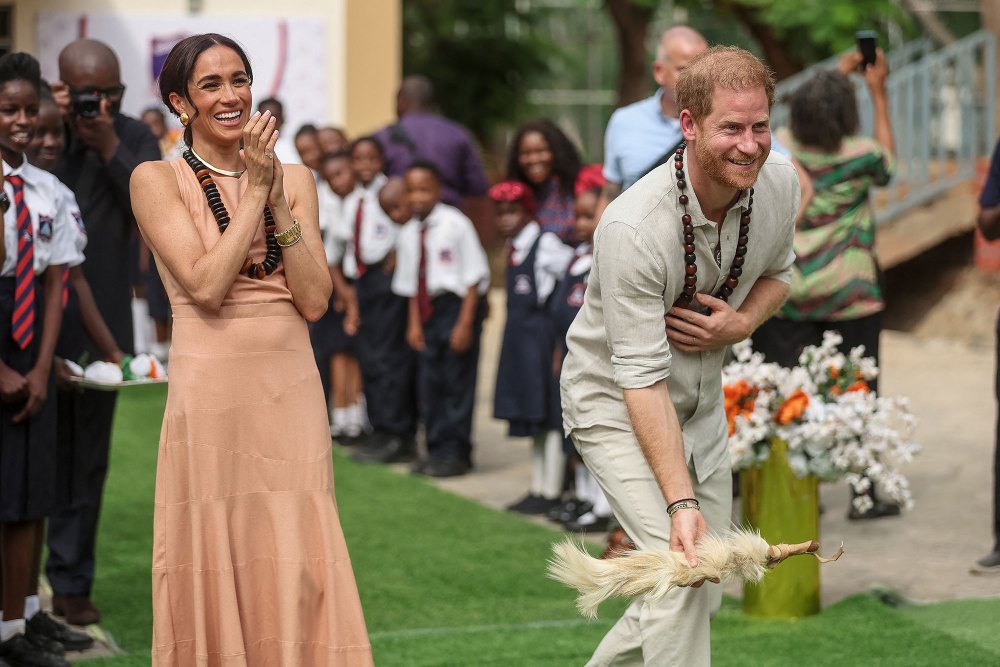 Príncipe Harry e Meghan Markle iniciam primeira visita oficial à Nigéria 2