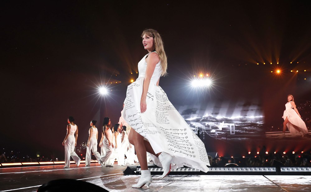 Taylor Swift references Travis Kelce on Era Tour European Leg 10