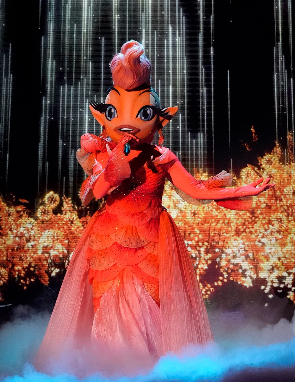 The masked singer's goldfish is released as the season 11 winner