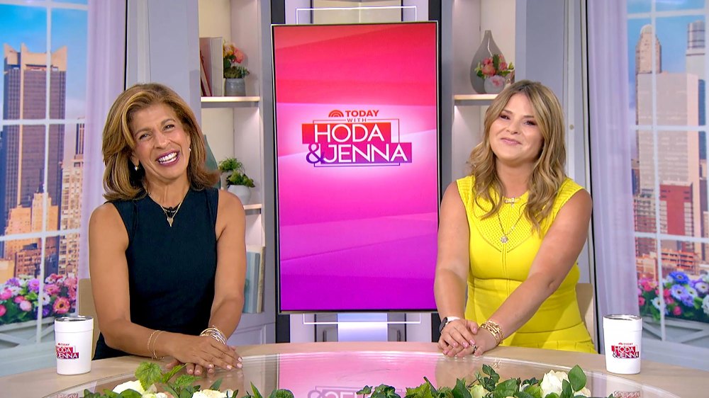 Today's Jenna Bush Hager 'a Little Jealous' Hoda Kotb Swam With Her Husband on Their Anniversary Morning