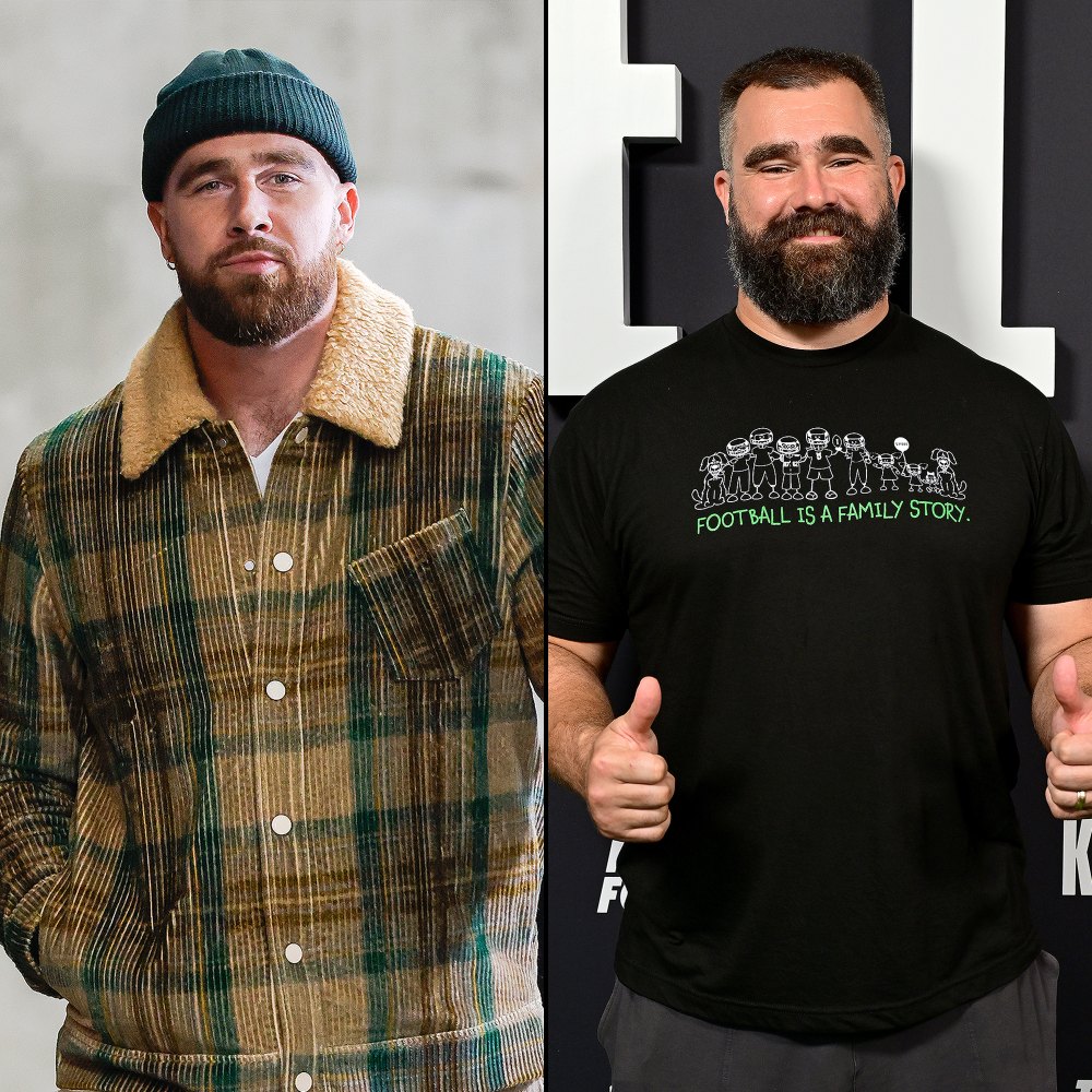 Travis and Jason Kelce Recording ‘New Heights’ Podcast in France From Cannes Lions Film Festival