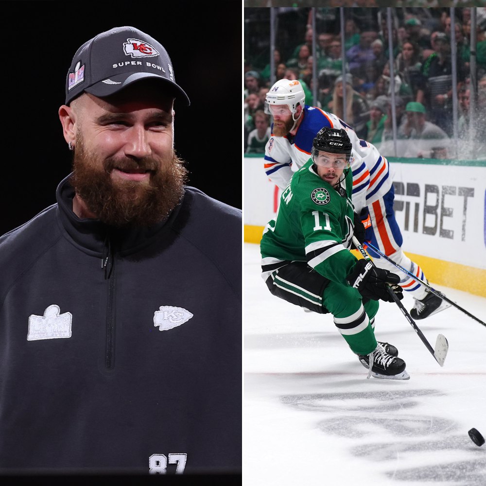 Travis Kelce Steps Out at NHL's Western Conference Final: 'Gotta Love Playoff Hockey'