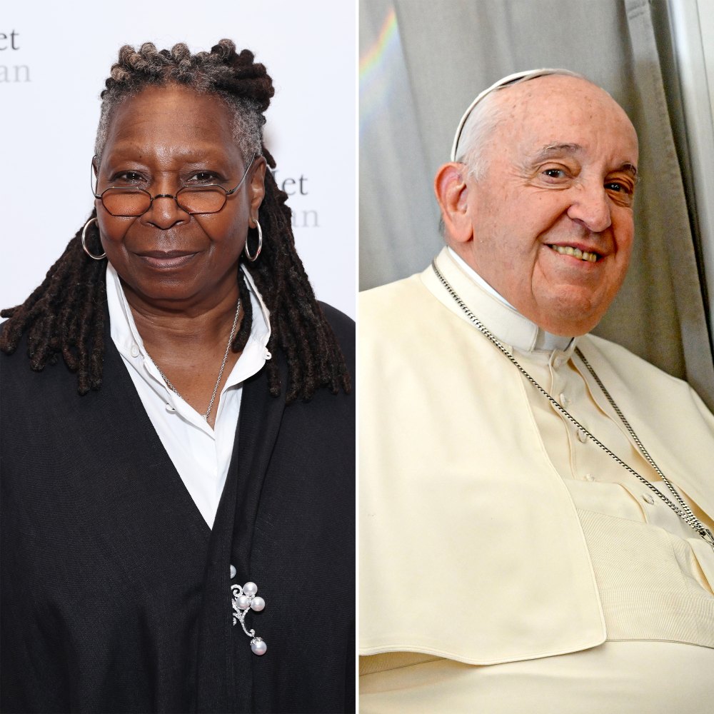 Whoopi Goldberg offered Pope Francis a role in Sister Act 3