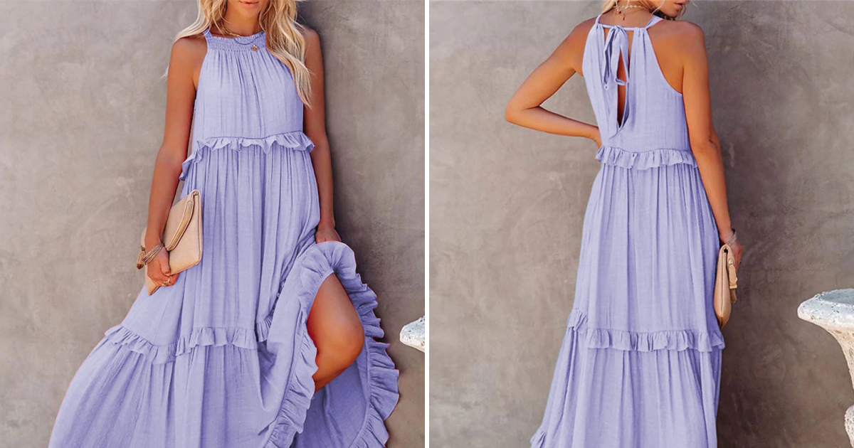 You’ll Look Anything but Boring in This Multi-Tiered Sundress
