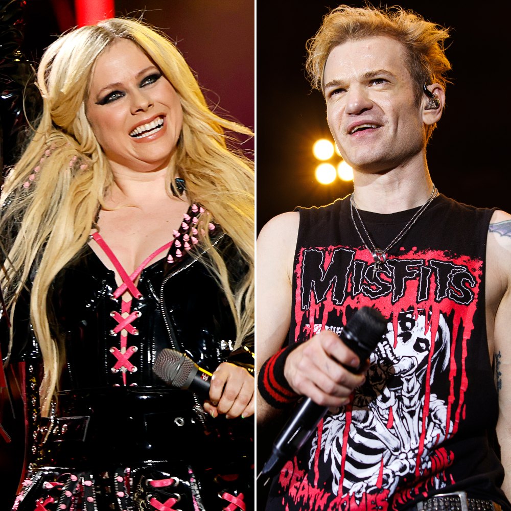 Avril Lavigne Joins Ex-Husband Deryck Whibley Onstage For Sum 41 Duet in Las Vegas