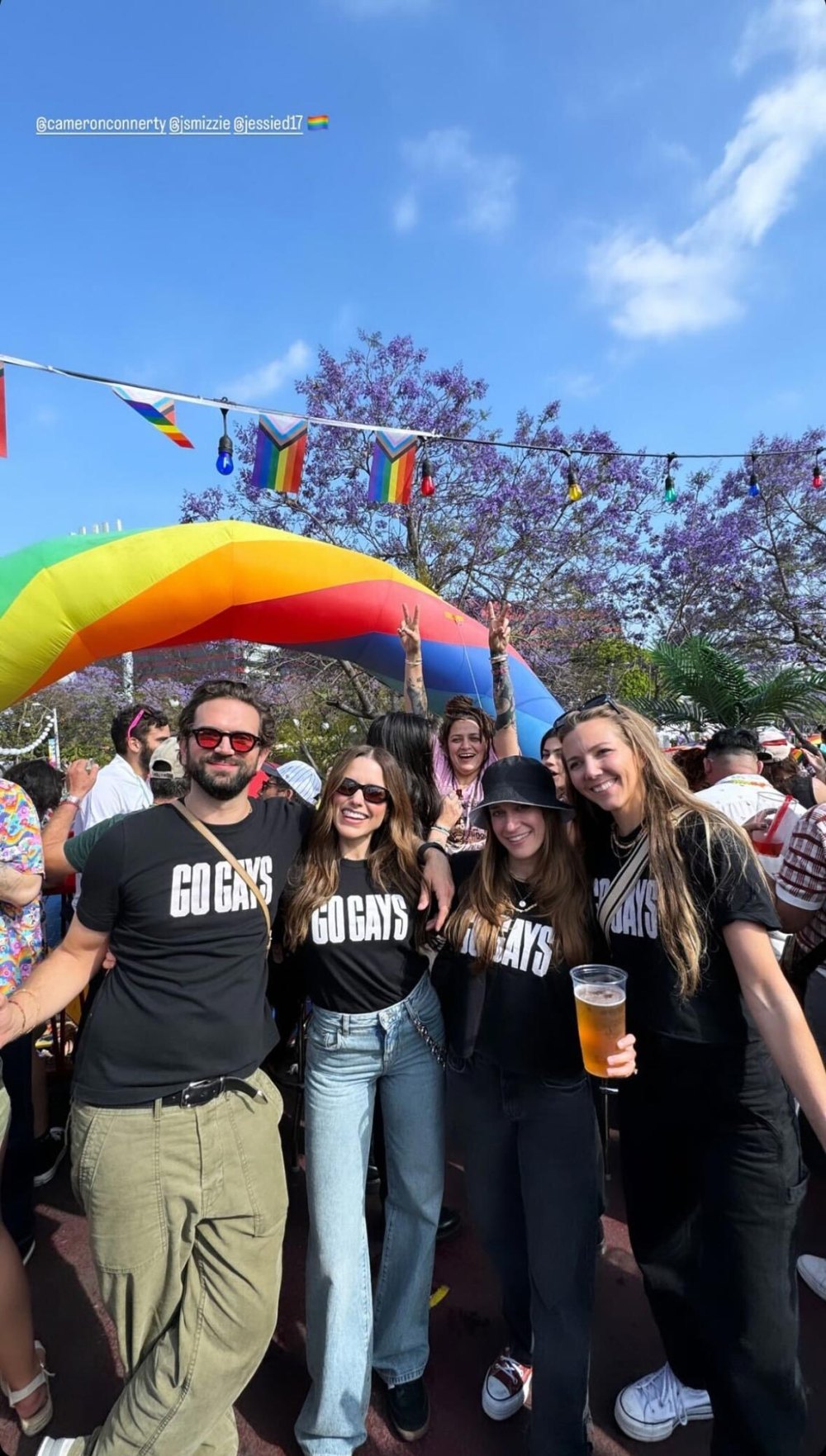 Sophia Bush Is All Smiles at Her 1st Pride Event Since Coming Out