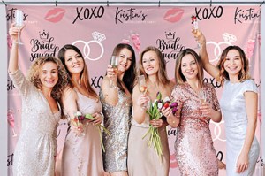 Bachelorette Backdrop