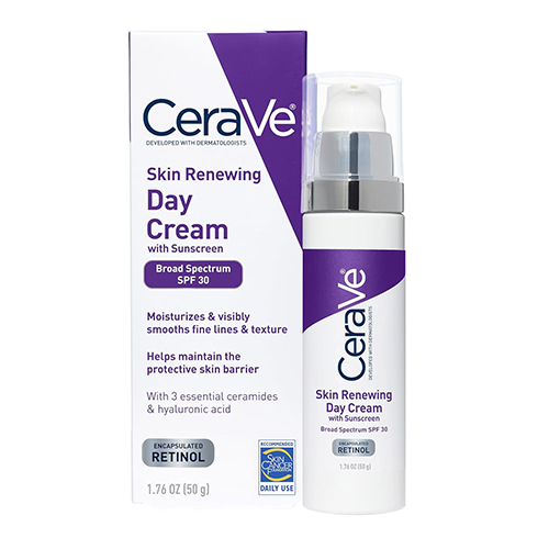 CeraVe Skin Renewing Day Cream with Sunscreen