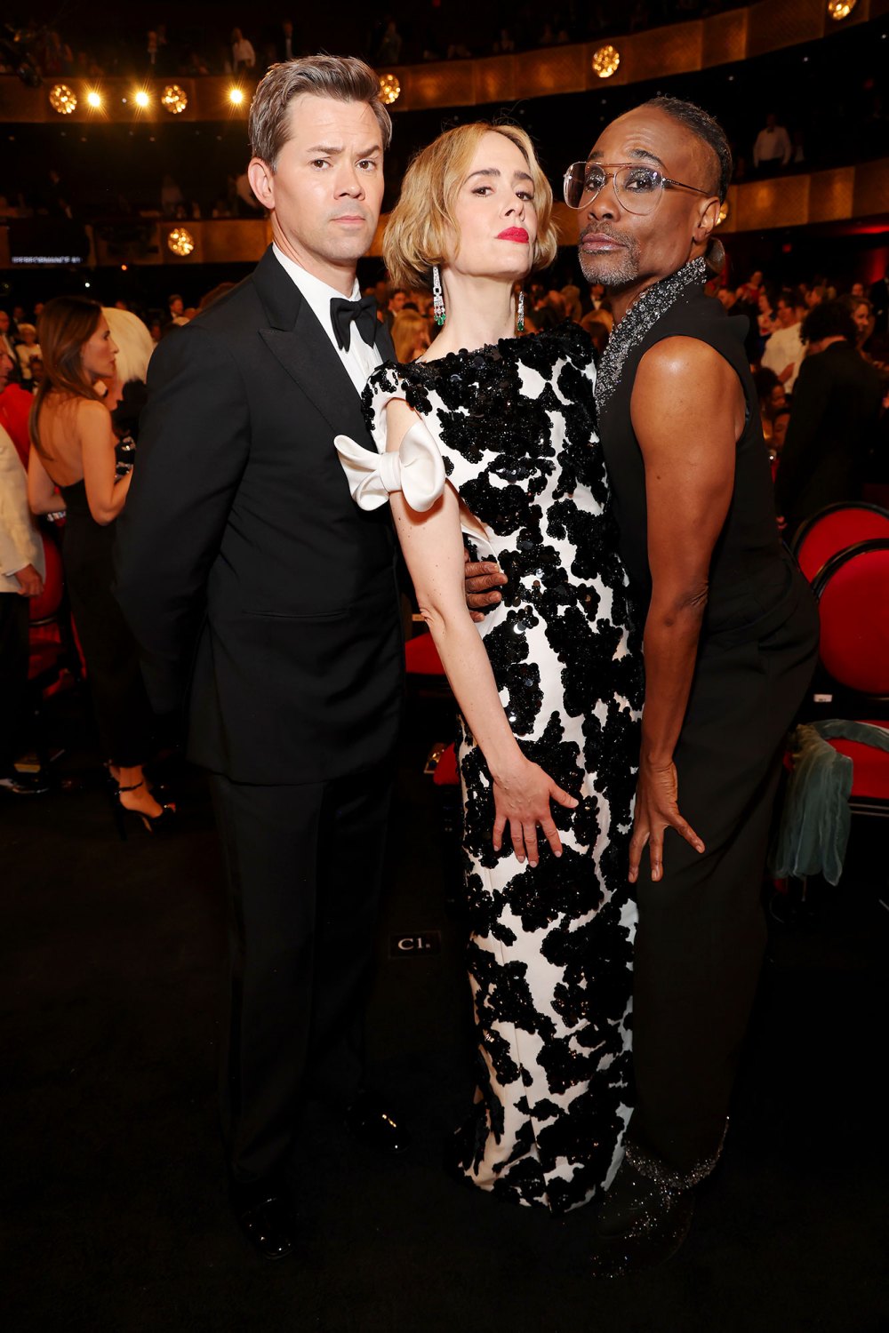 Andrew Rannells Sarah Paulson and Billy Porter What You Didn't See on TV at the 2024 Tony Awards