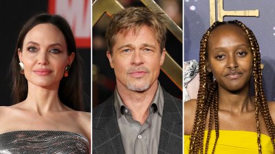 Angelina Jolie Brad Pitt s Daughter Zahara Appeared to Drop Pitt Surname for 2023 Sorority Ceremony