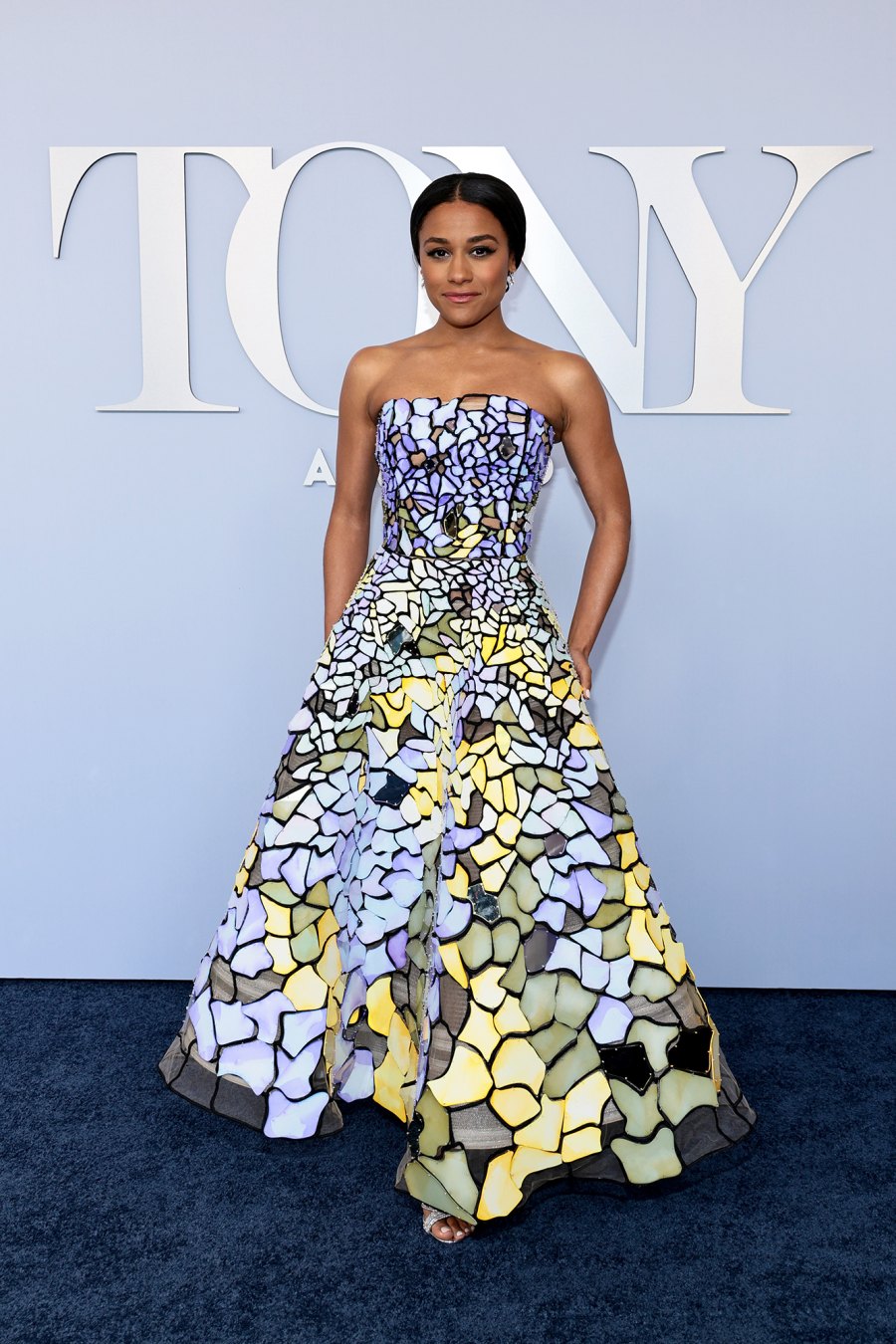 Ariana DeBose on the Tony Awards red carpet