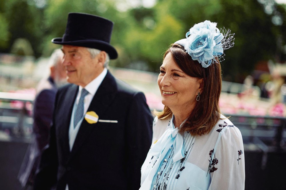 Carole and Michael Middleton Make 1st Appearance After Kate Middletons Cancer Diagnosis