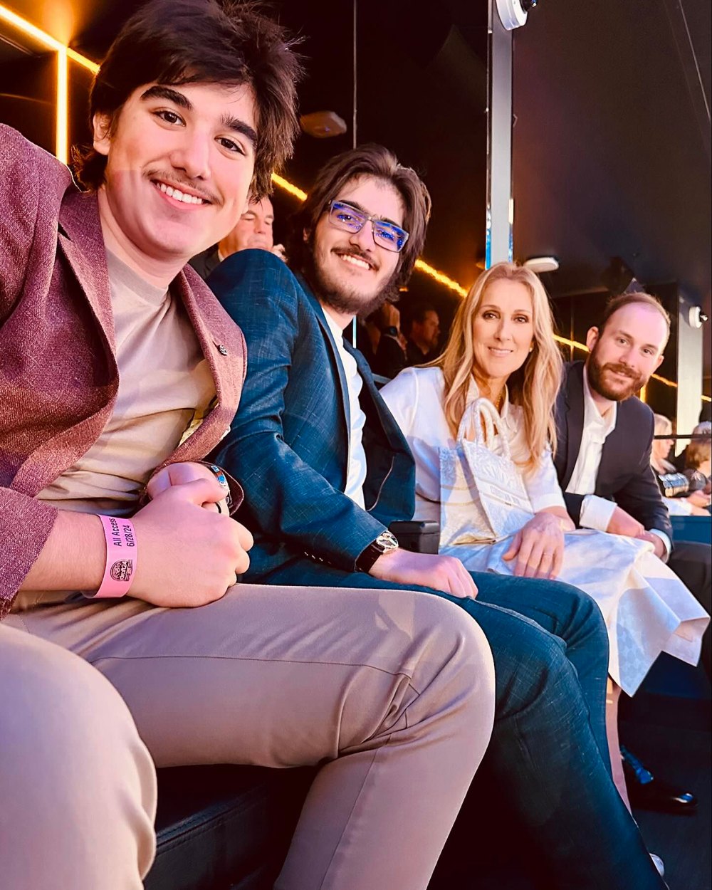 Celine Dion Brings Sons Rene-Charles, Nelson and Eddy to NHL Draft: 'We Had a Lot of Fun'