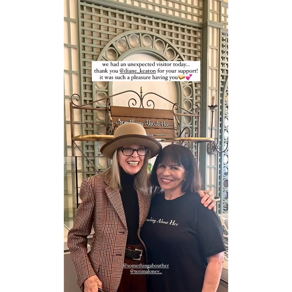 Diane Keaton is just like us, she says something about herself