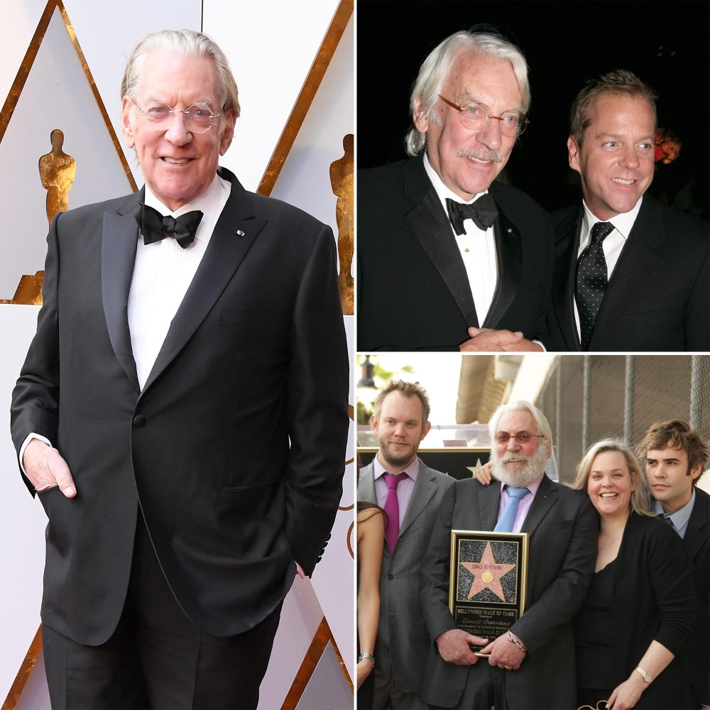 Donald Sutherland Family Guide Meet the Late Actor s 5 Kids Including 24 s Kiefer Sutherland 754