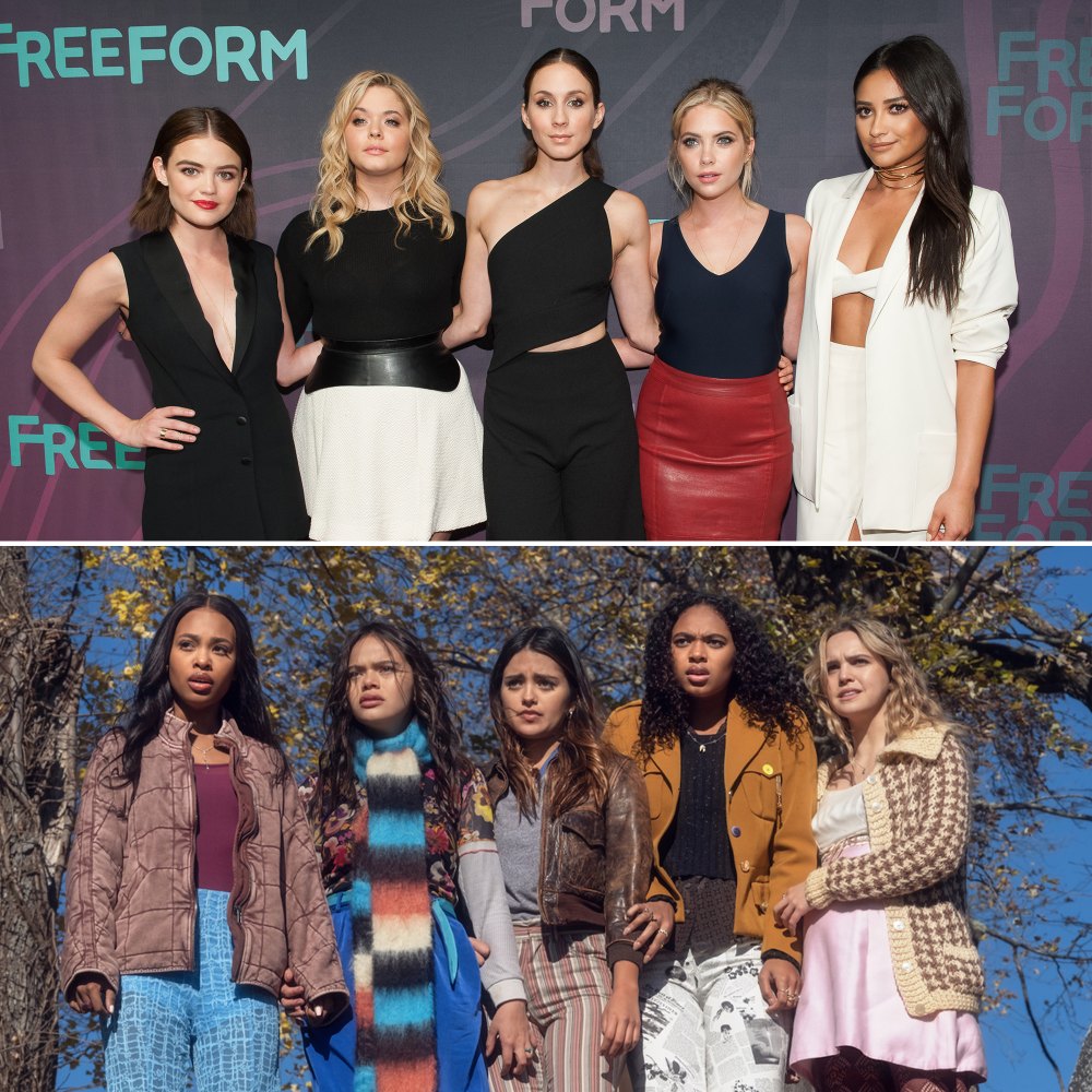 Every Time the Original PLL Stars Crossed Paths With the Max Series Cast
