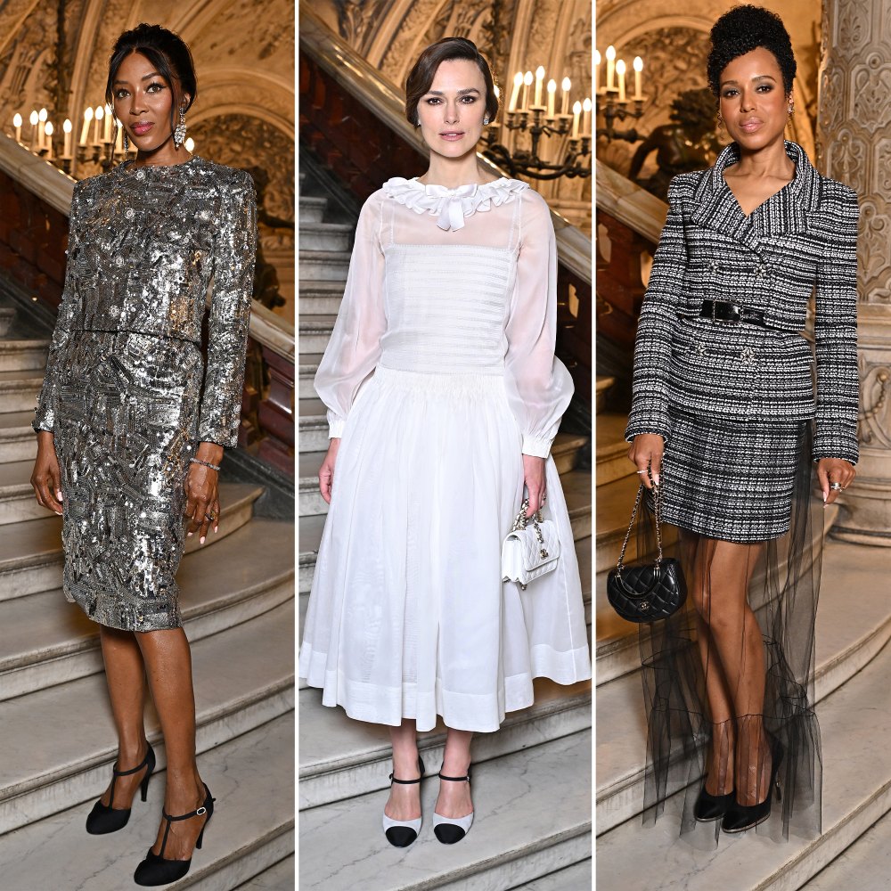 Stars Serve Understated Glamour at Chanel Haute Couture Show