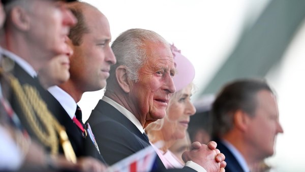 Feature King Charles and Prince William take the stage at D-Day Celebration