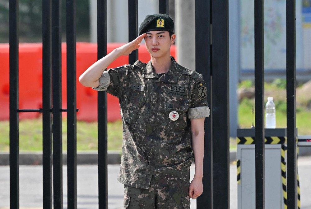 Jin Is 1st BTS Member Discharged From South Korean Military After 18-Months