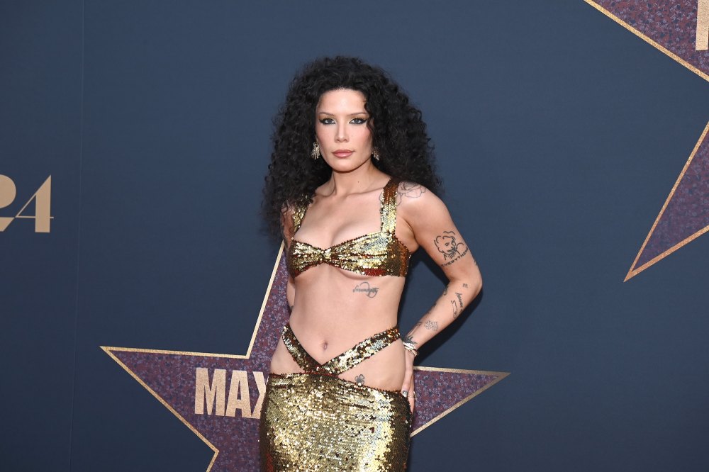 Halsey Glitters in Gold, Channels Cher at ‘MaXXXine’ Premiere