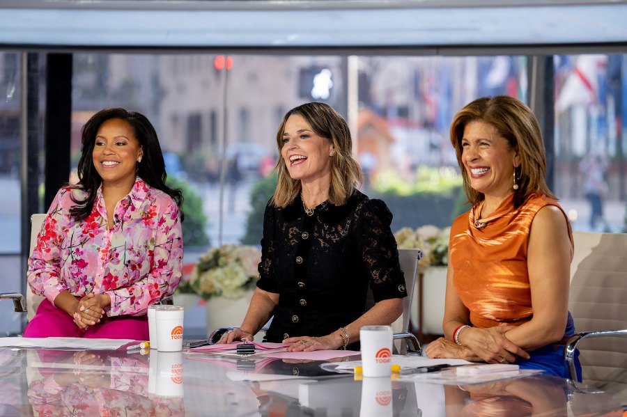 Hoda Kotb Savannah Guthrie and Sheinelle Jones Take Break From Today Ahead of Weekend 2