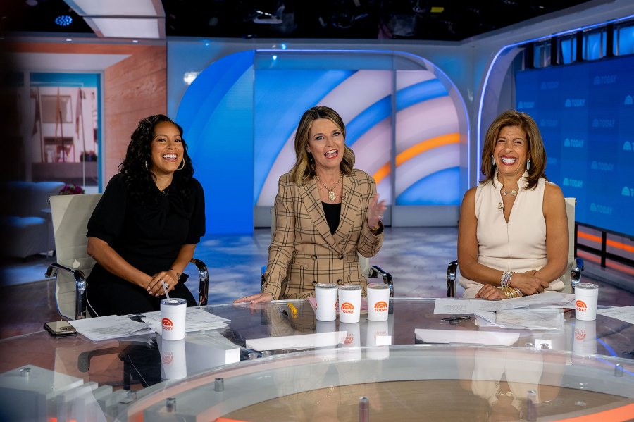 Hoda Kotb Savannah Guthrie and Sheinelle Jones Take Break From Today Ahead of Weekend