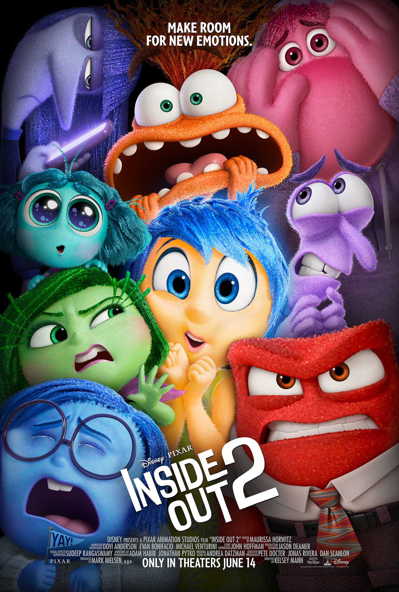 ‘Inside Out 2’ Tops $1 Billion at Box Office, Breaks Animated Movie Record