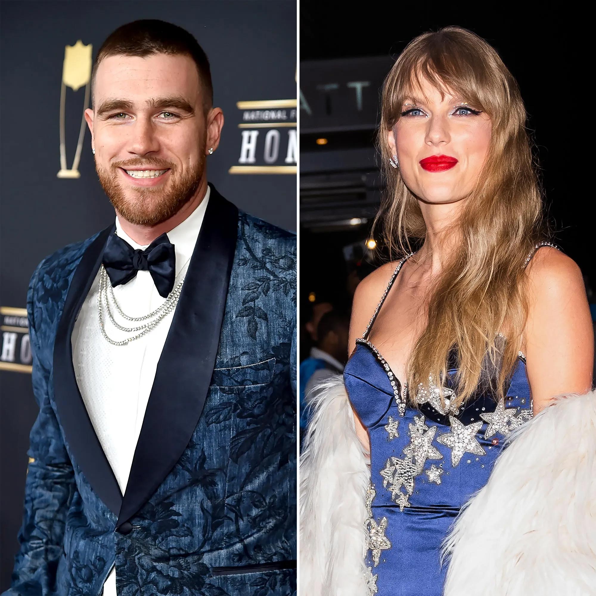 Travis Kelce เห็นการแสดง 'Eras ​​Tour' ของ Taylor Swift ใน Kansas City เมื่อ 1 ปีที่แล้ว