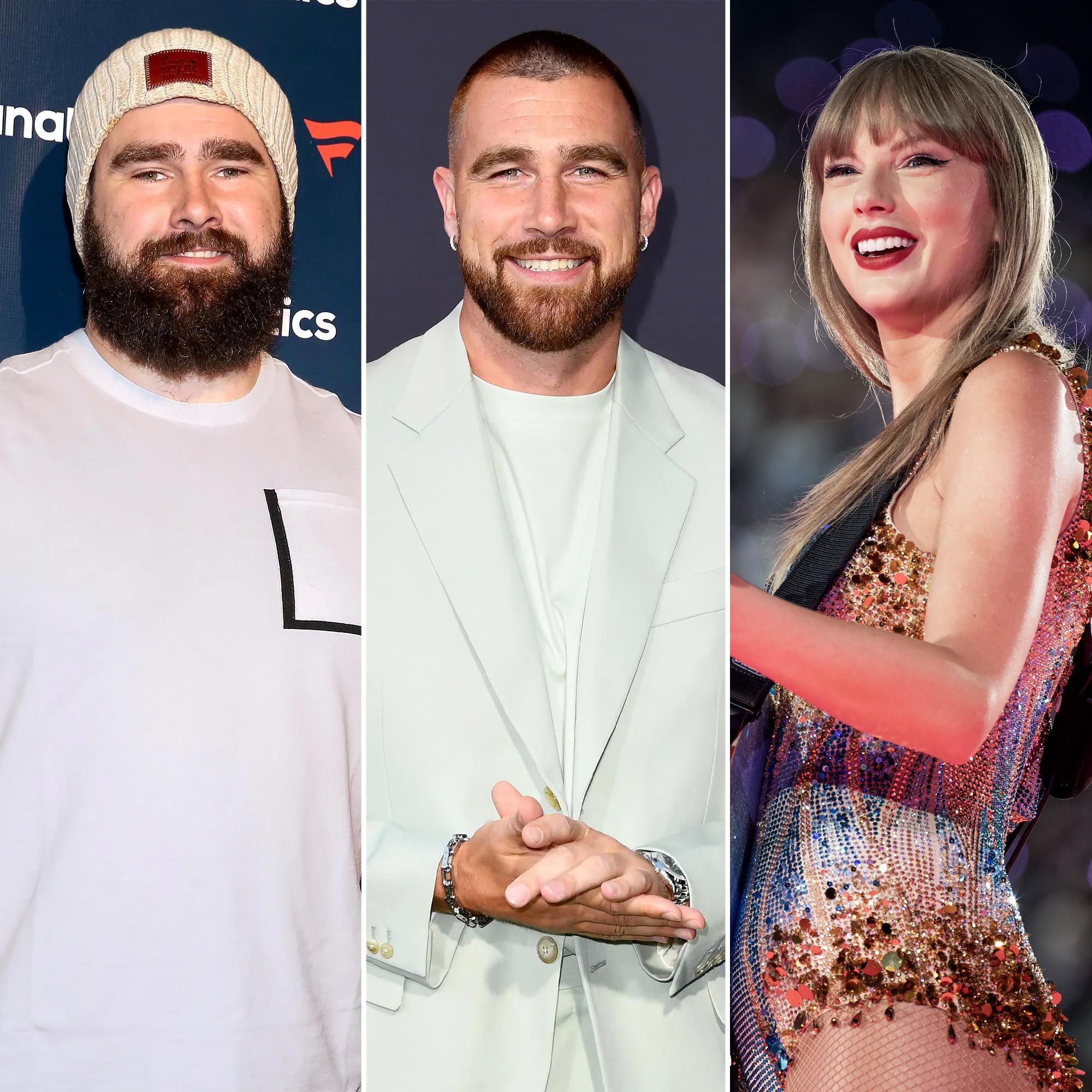 Jason Kelce, Taylor Swift'in İlişkisi Travis Kelce'ye "Çok Harika" Dedi