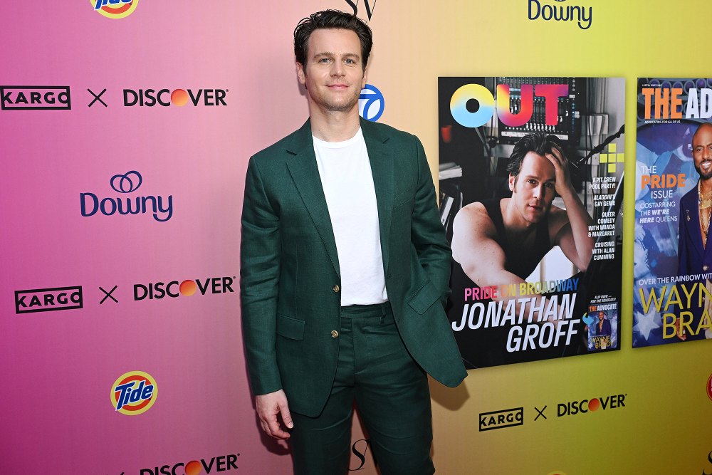 Jonathan Groff Is 'Excited' for Pregnant Lea Michele to Have Baby No. 2: 'She's an Amazing Mom'