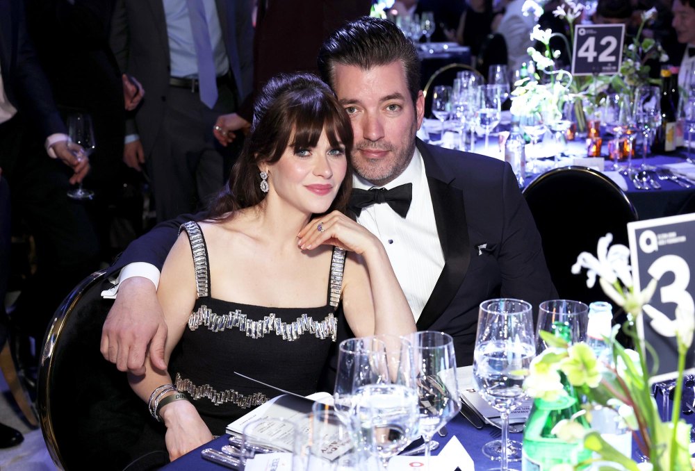 Jonathan Scott and Zooey Deschanel Are Working on Wedding Planning Want Kick Ass Party