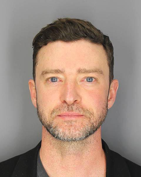 Foto de arresto de Justin Timberlake tras su detención por conducir ebrio 598
