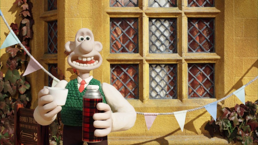 King Charles New Portrait Vandalized With Wallace Gromit Cartoon