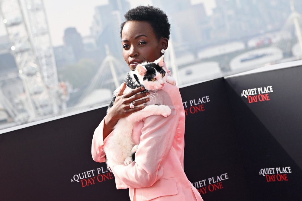 Lupita Nyong o Underwent Cat Therapy for A Quiet Place Day One