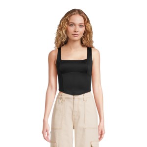 Madden NYC Double Layer Corset Top