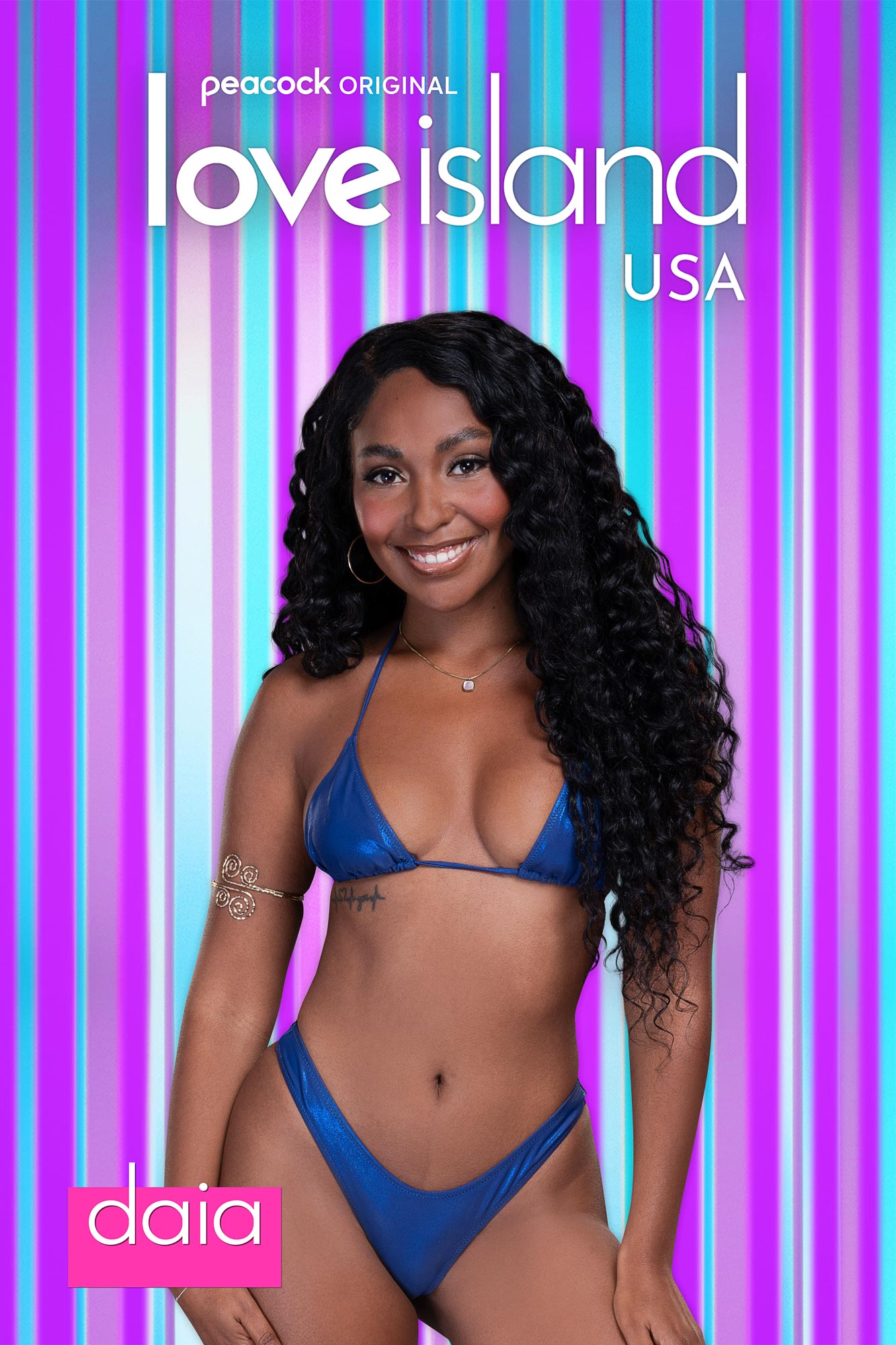 Meet the New Love Island USA Season 6 Bombshells Coming to Casa Amor LoveIsland_S6_DAIA_CharacterPortrait_4000x6000_Text 123