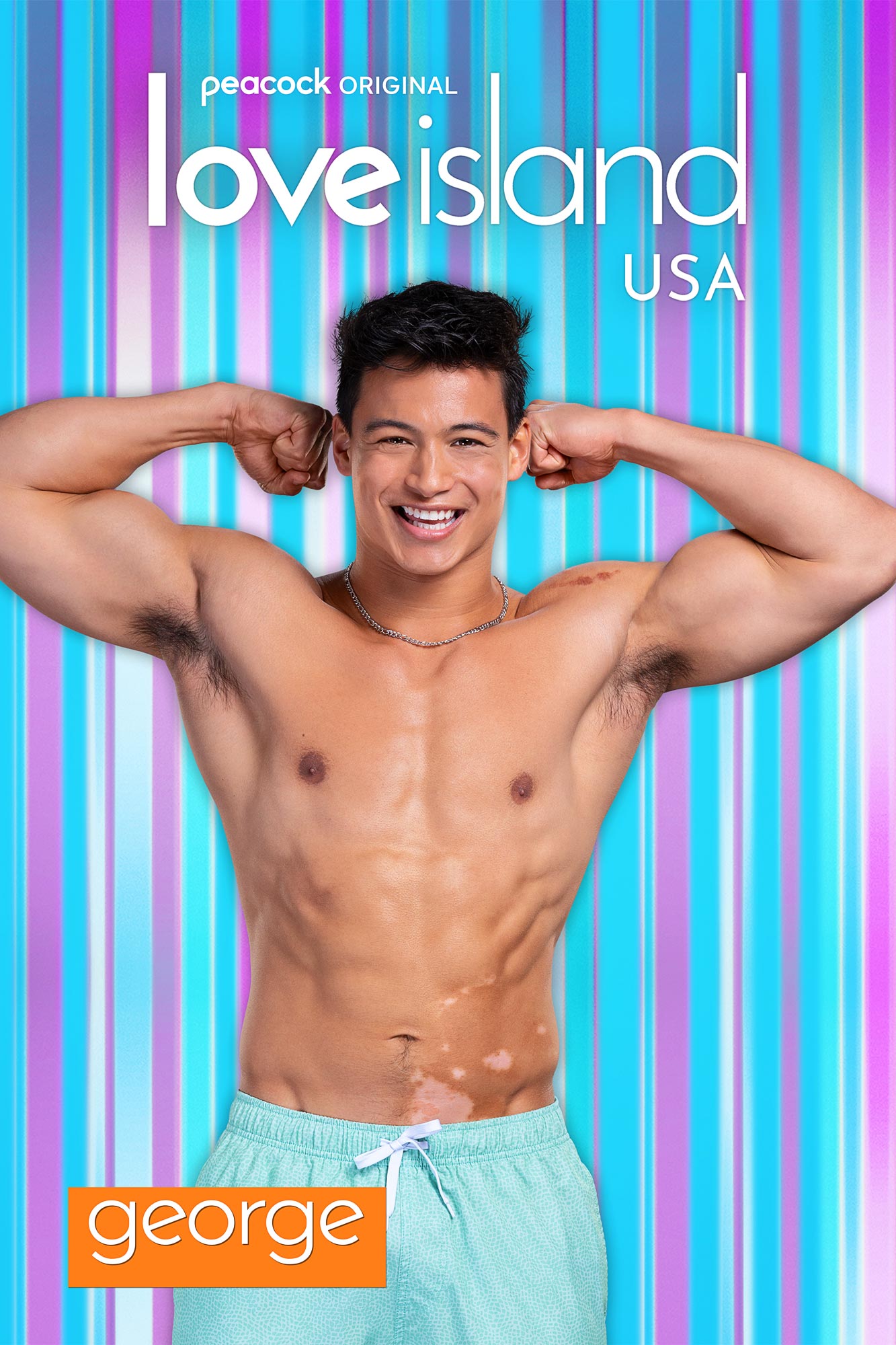 Meet the New Love Island USA Season 6 Bombshells Coming to Casa Amor LoveIsland_S6_GEORGE_CharacterPortrait_4000x6000_Text_ 131