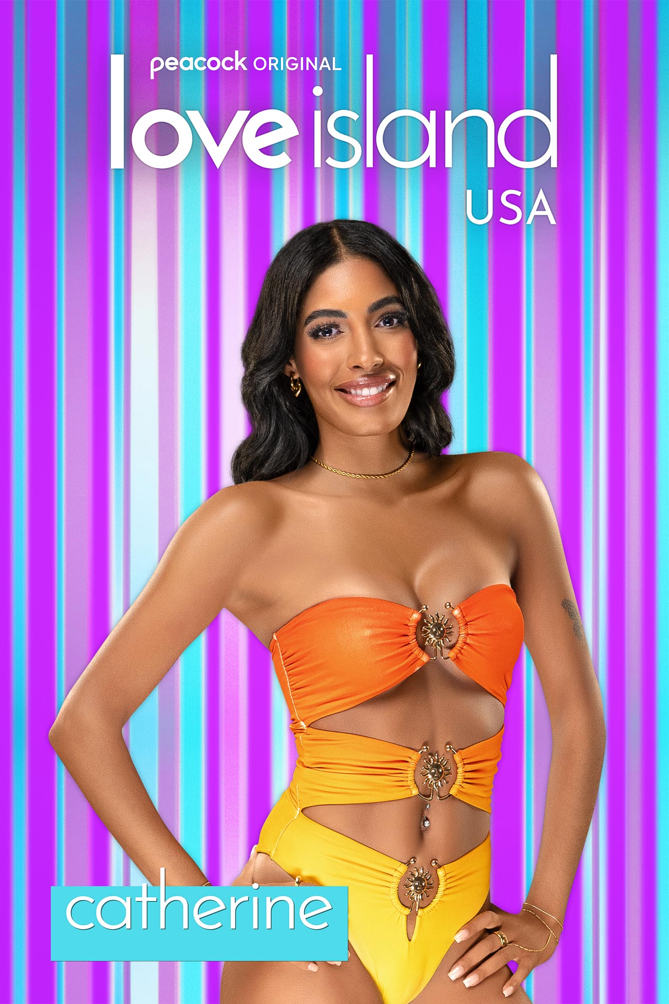 Meet the New Love Island USA Season 6 Bombshells Coming to Casa Amor Peacock_Original_LoveIsland_S6_CharacterPortrait_4000x6000_TEXT_CATHERINE 126