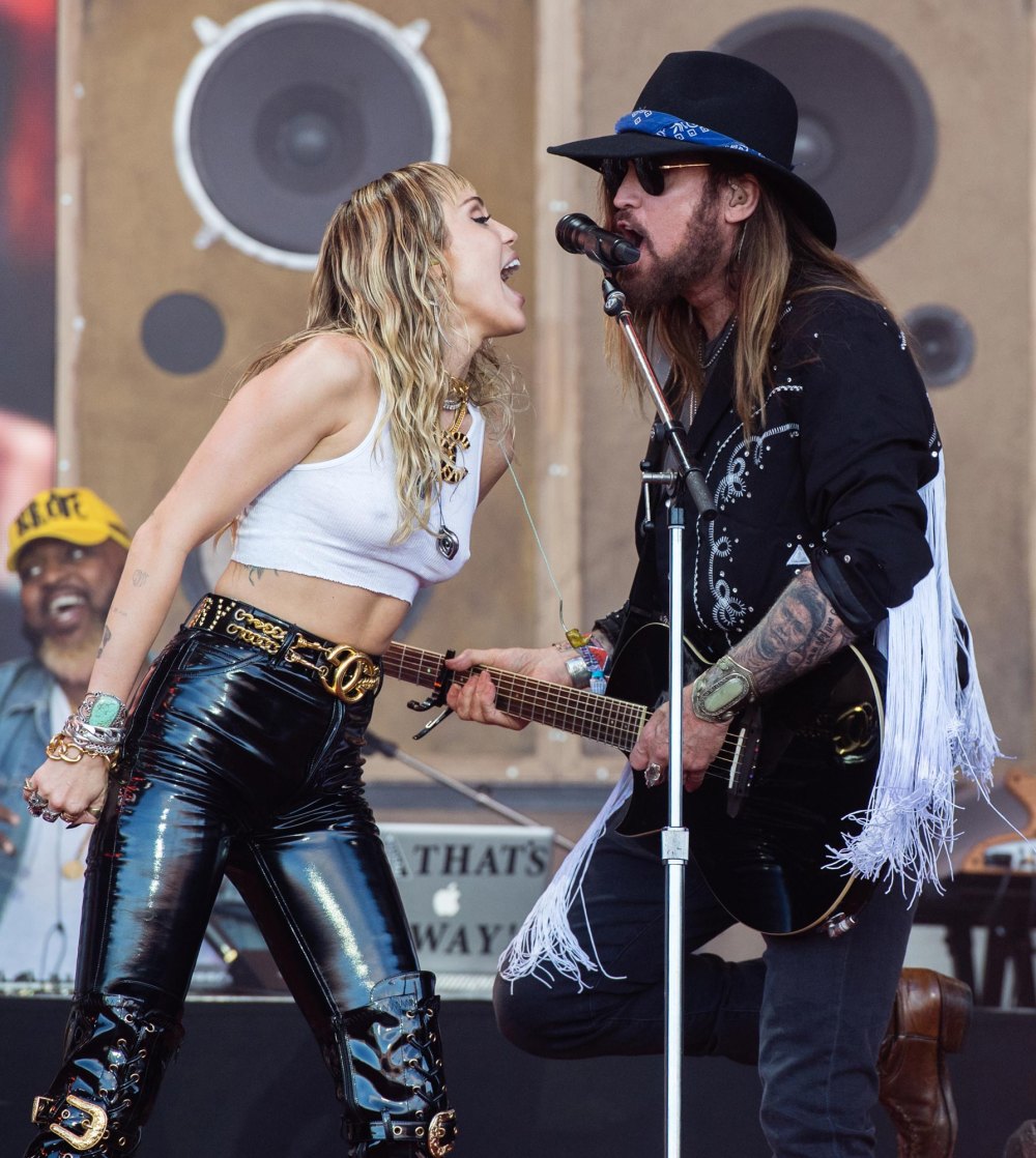 Miley Cyrus Is Hopeful That Dad Billy Ray Cyrus Divorce From Firerose Is the Right Move