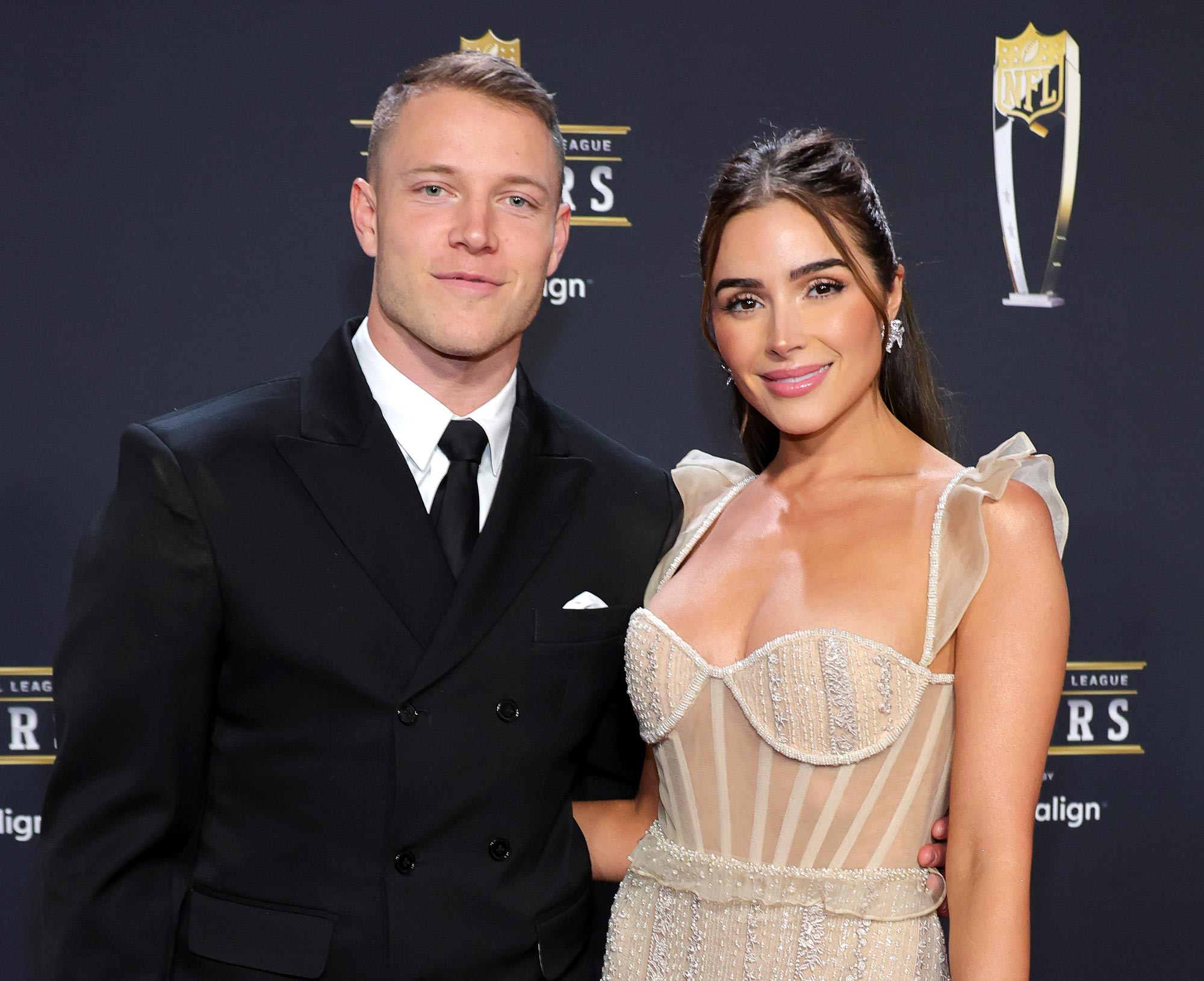 Christian McCaffrey ดารา NFL และนางแบบ Olivia Culpo แต่งงานกันแล้ว