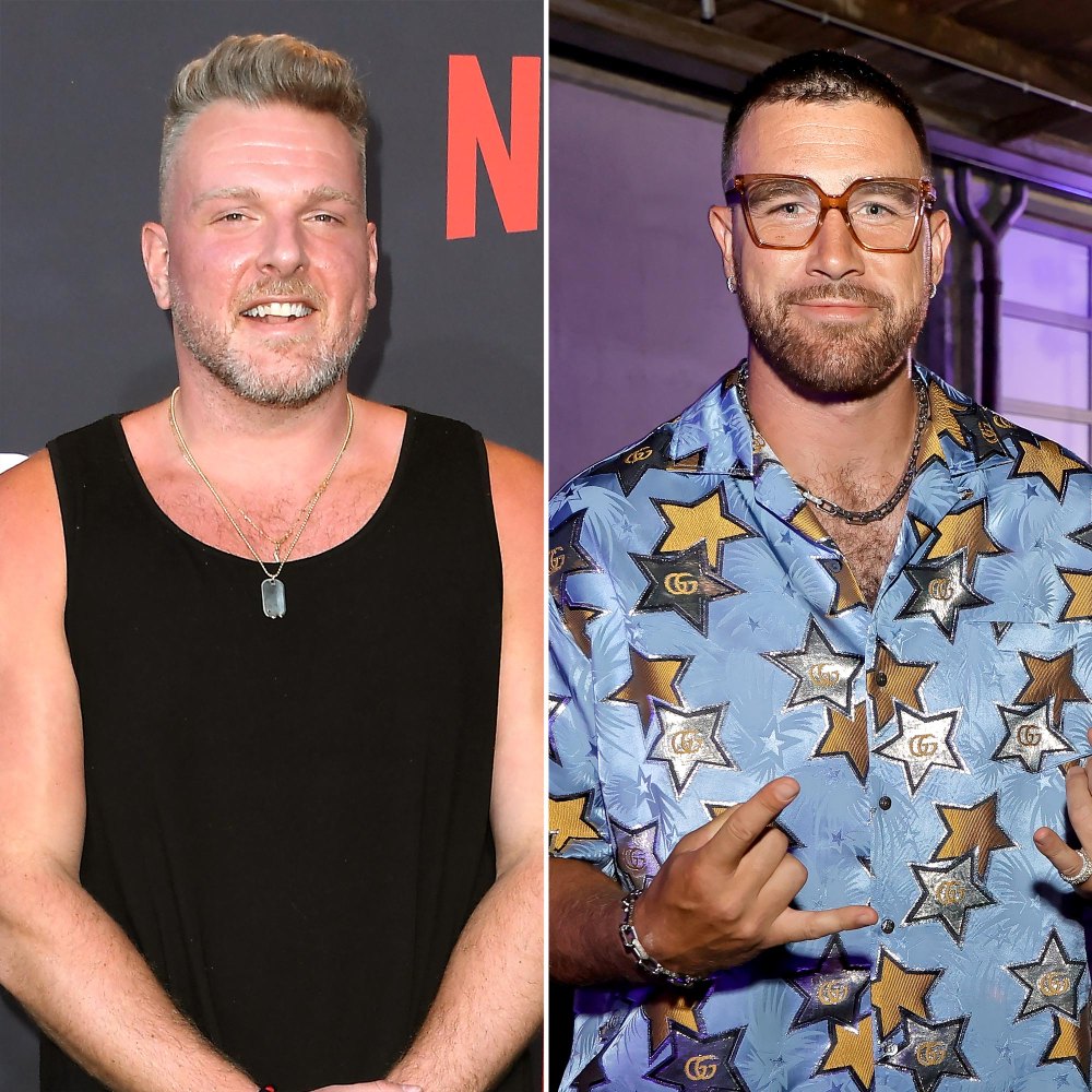 Pat McAfee Says He Felt 'Pride' Watching Travis Kelce Perform With Taylor Swift at 'the Eras Tour'