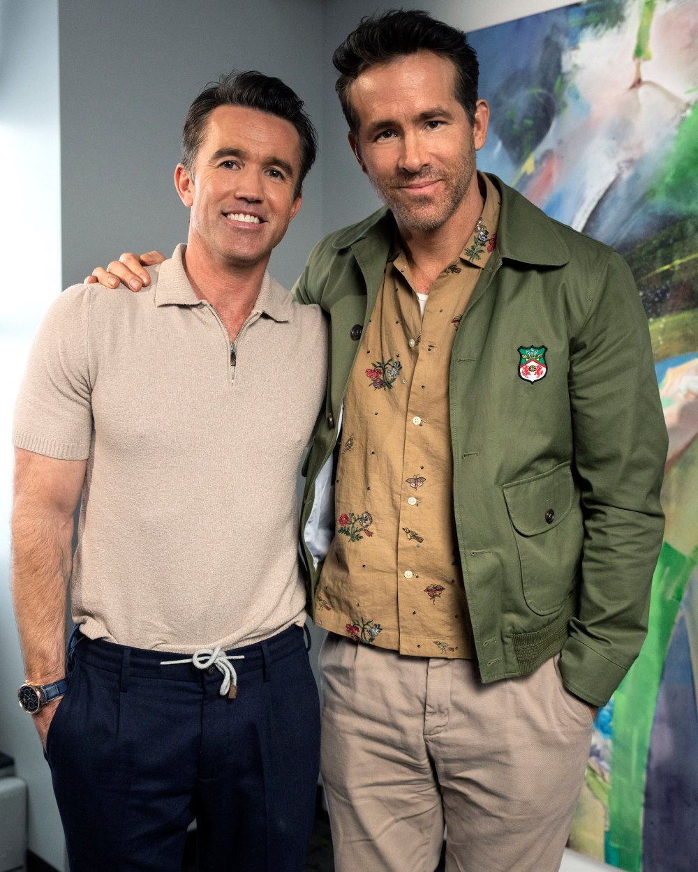 Rob McElhenney and Ryan Reynolds Joke About Stress From Wrexham Games