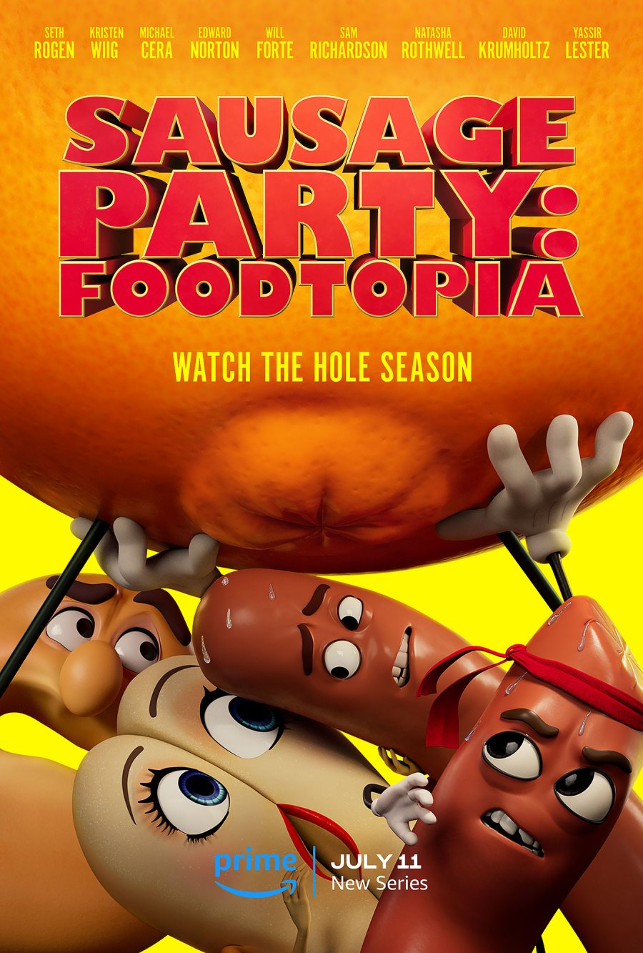 Sausage Party Foodtopia Summer TV Preview 2024