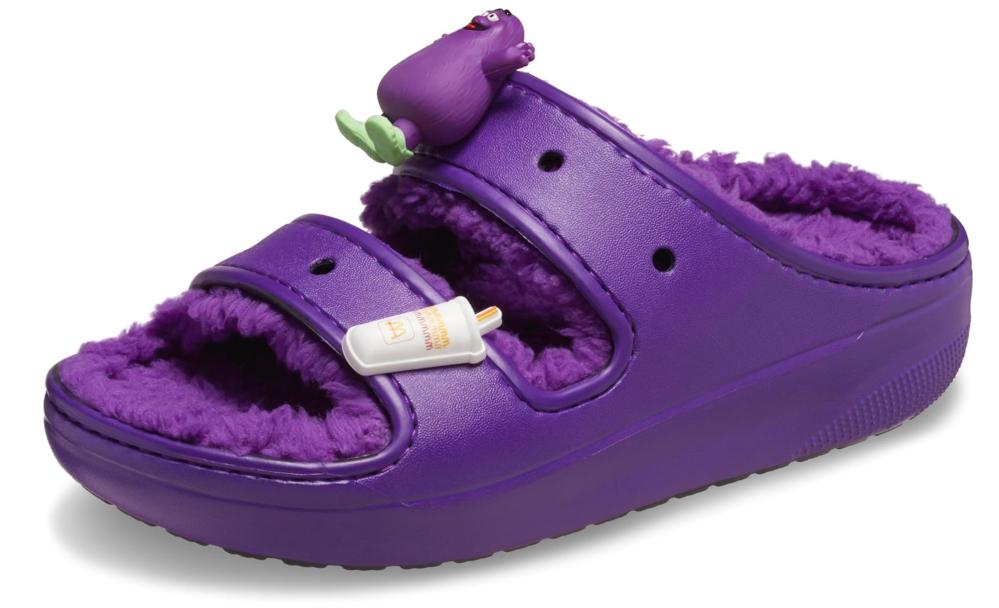 Crocs Unisex-Adult McDonald's X Cozzzy Sandal Slide