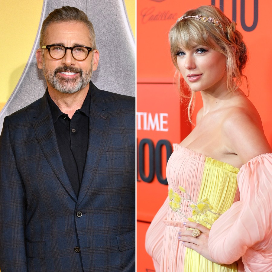 Steve Carell Recalls Meeting Taylor Swift Early in Her Career