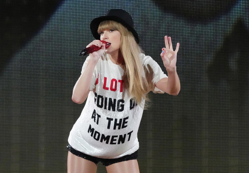 Taylor Swift Adorably Matches With Young Fan Who Got the 22 Hat at the Cardiff Eras Tour Show 615