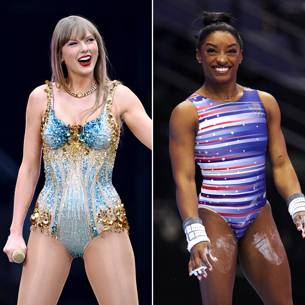 Taylor Swift não consegue parar de assistir a rotina das seletivas olímpicas de Simone Biles com a música '...Pronto para isso?'