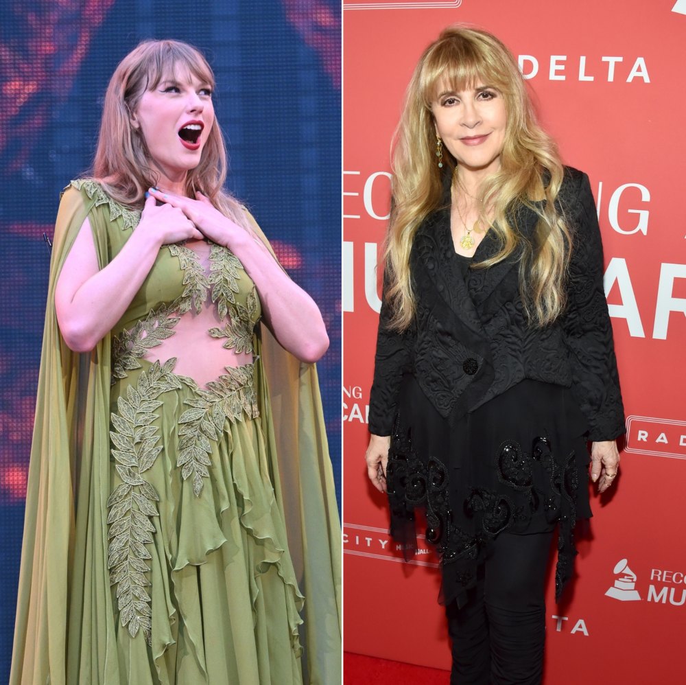 Taylor Swift Gives Sweet Tribute to Stevie Nicks During Dublin ‘Eras Tour'